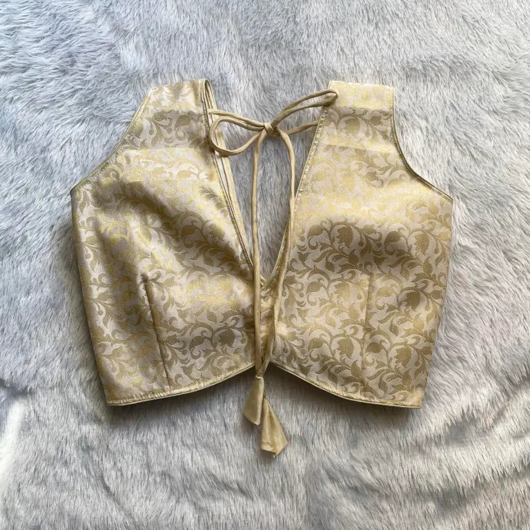 Off White Tukki Brocade Blouse